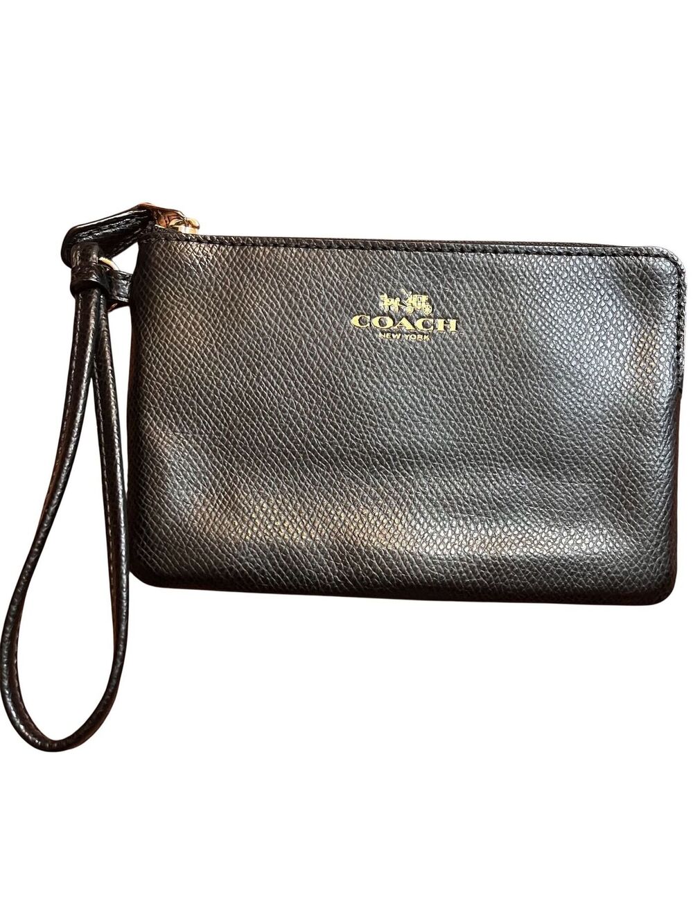 WR14. Coach wristlet - black